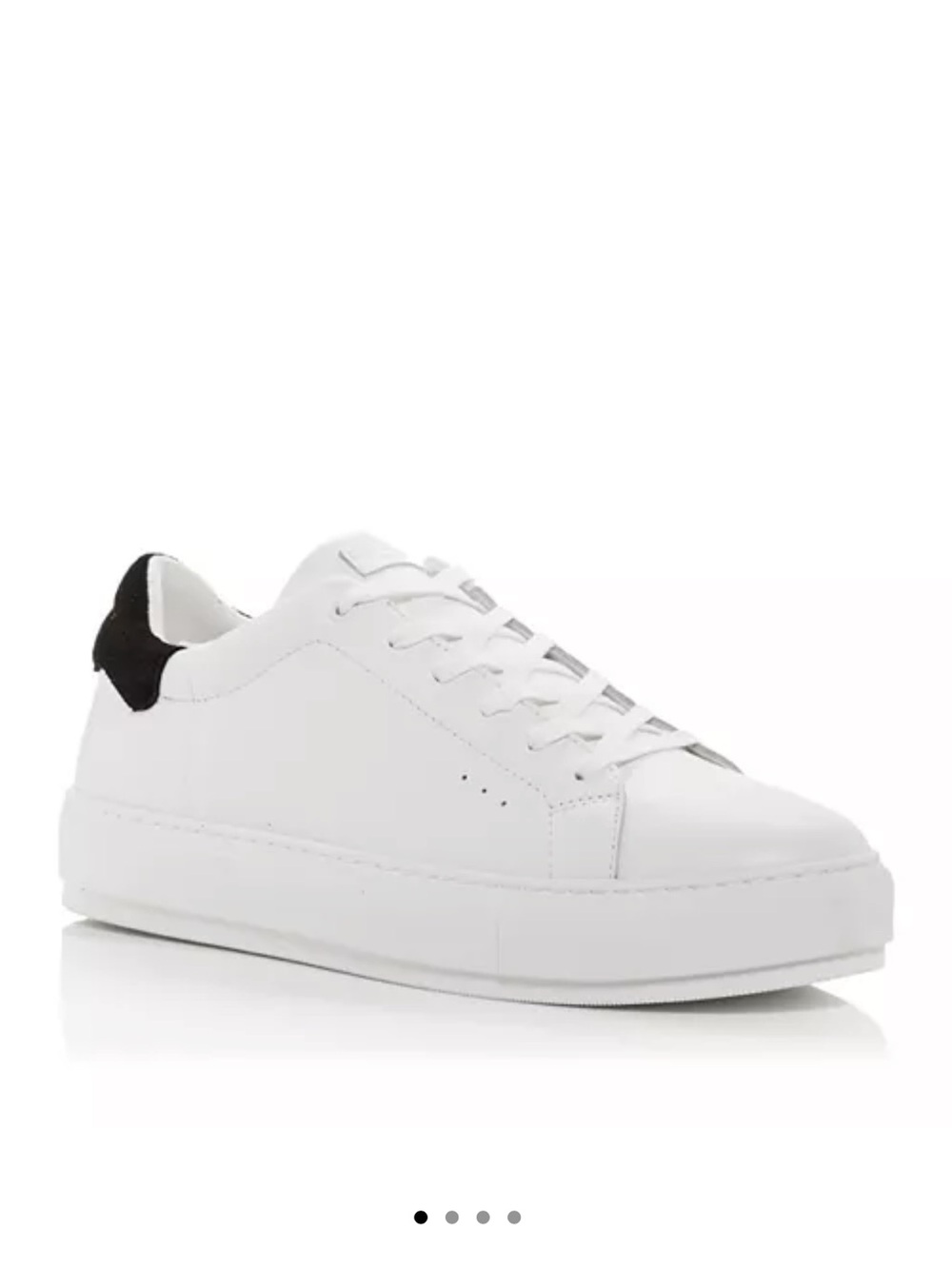 Kurt Geiger White leather london laney sneakers new sz 10 m